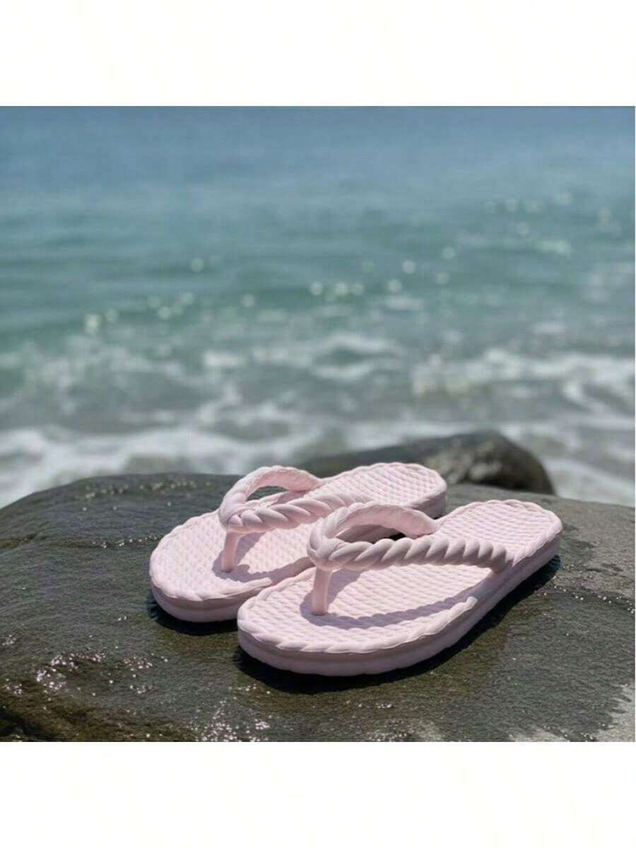 Premium Star Slide – Softness And Style In Every Step - Màu Hồng  San hô - Xem 1