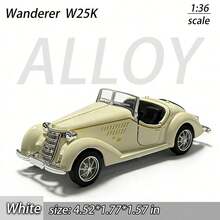 1pc Vintage Car Model, Alloy Material Collectible Antique Car Model, High-Quality Alloy Car Model, Birthday Gift, Holiday Gift, Valentine's Day Gift, Easter Gift, Present - Multicolor - View 9
