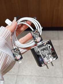 Gothic Style Queen Rota Electrical Appliance Protective Case, Compatible With IPhone 15 Pro Max, 17 Pro Max, 16 Pro Max, 11, 12, 13, 14 Pro Max, Fashionable - Black - View 4