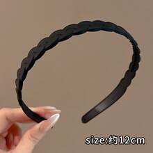 1 faixa de cabelo minimalista preta, acessório para penteados, unissex, faixa de cabelo multifuncional com alto volume, não aperta, adequada para usar ao lavar o rosto, em viagens e aniversários. - Multicolorido - Ver 20