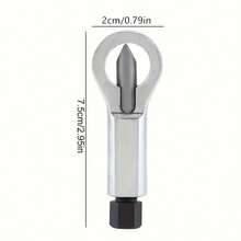1pc Heavy-Duty Manual Nut Splitter | Rusted Nut Cutter Breaker, No Power Needed Hand Tool For Car Repair & Home DIY - Nut Separator - View 4