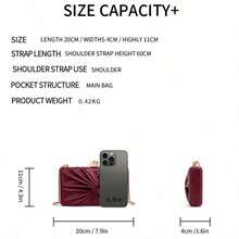 Women Clutches - Chocolate Brown - View 5