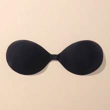 1pc Plus Size Breathable Silicone Invisible Bra, Self-Adhesive Seamless Supportive Bust Lift Tape, Essential For Summer - Multicolor - View 5