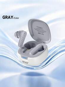 Acer OHR503 Upgraded Wireless Earphones, Tilted In-Ear Design Fitting Ear Comfortably, High-Quality Lossless Audio, 24H Long Standby, Type-C Charging Port, Compatible With Smartphones, Tablets, Laptops - View 15