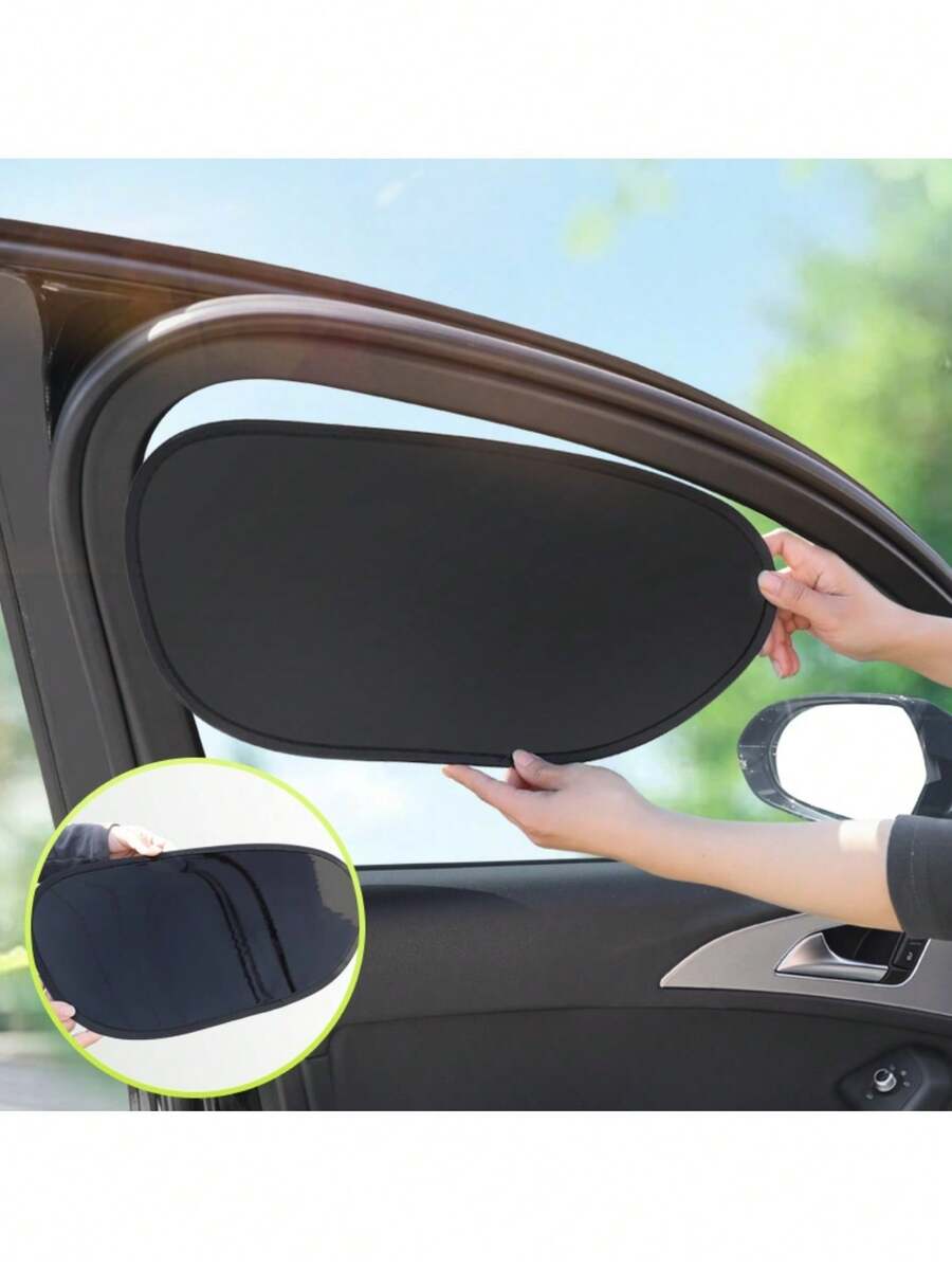 Parasoles para asientos de conductor y pasajero del automóvil, aislamiento térmico y enfriamiento, el parasol del conductor no obstruye la visión del conductor y del pasajero delantero