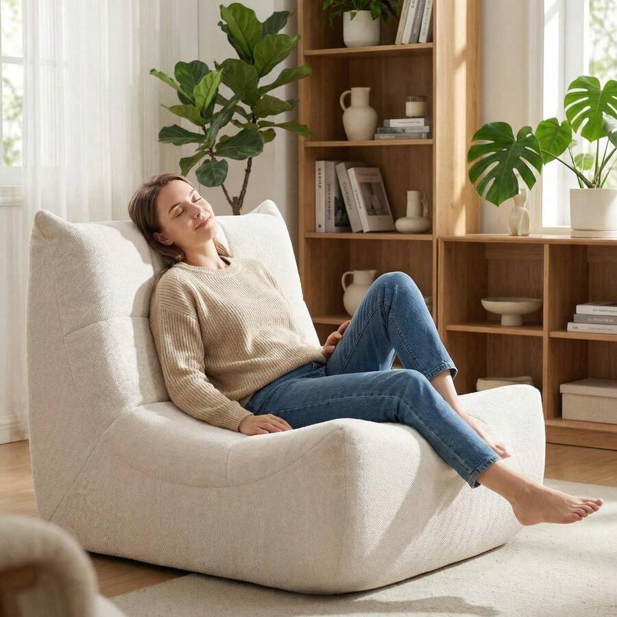 Ottomans - White - View 1
