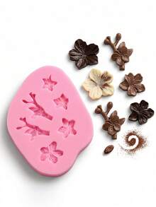 1 khuôn hoa anh đào, thích hợp để trang trí bánh kem, bánh cupcake, làm kẹo và sô cô la. - Nhiều màu - Xem 10