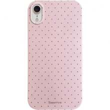 Compatible With 17, Cute And Stylish Polka Dot Aesthetic Design Simple Phone Case, Soft TPU Ultra-Thin Protective Cover, White - Pink - View 1