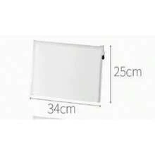 1/5/10/20 Pezzi Buste Trasparenti per Documenti, Disponibili in Tre Misure, Dimensioni A4/A5/A6. 1 Confezione, Misure S/M/L. Buste con Cerniera per Documenti, Borse Organizer per Giocattoli Puzzle, Borse per Matite, Cartelline, Borse per Cancelleria da Ufficio, Borse Regalo, Forniture per il Ritorno a Scuola, Forniture Scolastiche. - Bianco - Visualizzare 21