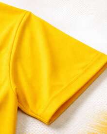 Felp Zeca Seleçao Copa 2026 Printed Dry Fit T-Shirt - Sextouu Shirt - New Release - Fast Shipping - Yellow - View 5