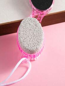 (4 In 1) Pedicure Paddle Kit, Pumice Stone For Feet, Foot Cleaning Brush, Metal Nail File, Emery Board & Callus Remover, Multi-Function Manicure Pedicure Set - Multicolor - View 2