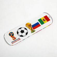 FIFA 3个世界杯国家队队徽书签，世界杯球迷周边商品，透明亚克力书签礼品 - 多色 - 查看 6