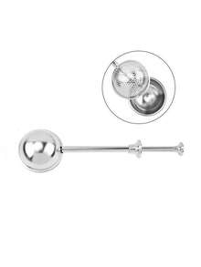 Tamizador de polvo extensible de acero inoxidable, herramienta de horneado, adecuado para azúcar glas, té suelto, horneado, diseño integrado, operación con una sola mano, adecuado para horneado de cocina, tamizado de azúcar glas, harina, especias y hierbas - Multicolor - Ver 14