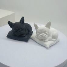 1个3D打印可爱睡姿斗牛犬雕像毛绒抱枕，专为爱狗人士设计。适用于室内/室外、家居装饰、办公桌、主题派对、汽车装饰，以及作为圣诞节、万圣节、感恩节和其他节日礼物（收藏摆件）。 - 1PCS - 查看 8