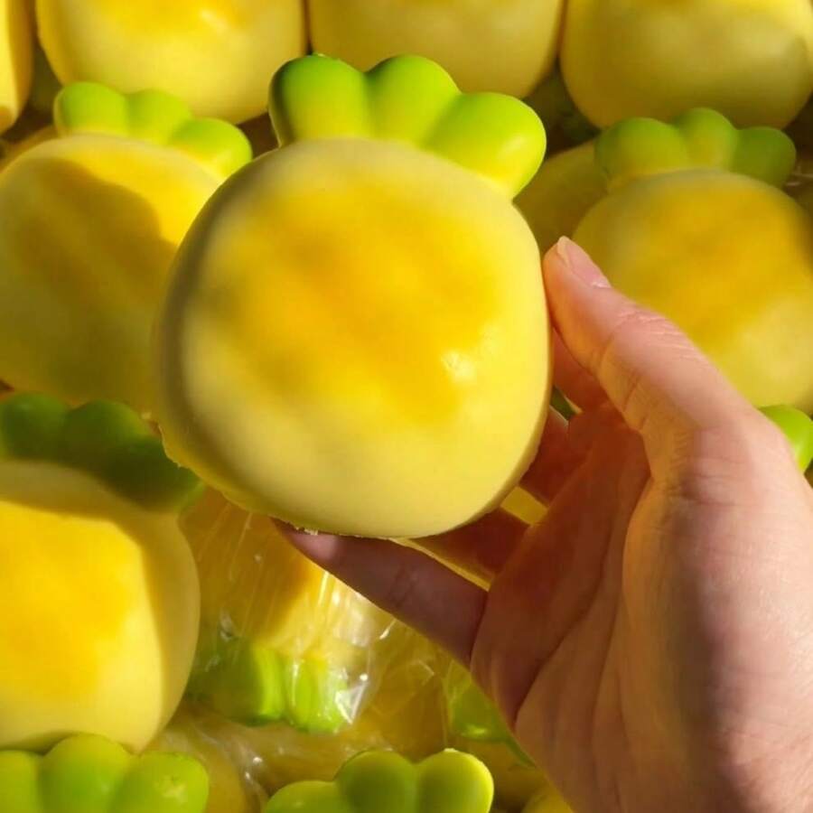 2026 Nuevo juguete antiestrés con forma de piña, extremadamente suave y húmedo, de material TPR refrescante con forma de fruta para liberar presión, aliviar la ansiedad, regalo de cumpleaños y festivo - Juguete de estrujado de piña realista, juguete de estrujado de pulpa de piña hecho a mano, juguete de silicona para estrujar, alivio del estrés, regalo de cumpleaños, regalo ideal, regalo sorpresa, regalo festivo, regalo de pareja, regalo de Navidad, regalo refinado para jugadores, juguete para estrujar, artículo esencial para aliviar la presión