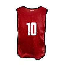 VENATUS Casacas Deportivas Juego de 12 para Entrenamiento con Diseño Funcional y Cómodo - Rojo - Ver 4