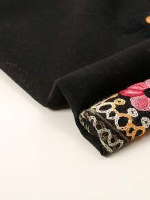 1 Stück Damen Schal mit besticktem Blumenmuster, bequem, leicht, atmungsaktiv und weich, muslimischer Sonnenschutz Kopftuch, eleganter und stilvoller dekorativer Kopftuch, Hijab, Kopftuch, Halstuch, einfach und vielseitig, geeignet für tägliche Ausflüge und alle Jahreszeiten - Verschiedenfarbig - Übersicht 8