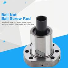 Husillo de bolas con brida de acero para rodamientos de 16 mm con tuerca de bolas para husillo de bolas RM1605 SFU1605 - A - Ver 7