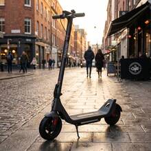 Scooter Eléctrico Phantom A10 Potencia de 400W y Autonomía Inteligente Producto de calidad Diseño moderno Uso diario Perfecto para regalo Duradero Fácil de usar - Negro - Ver 2