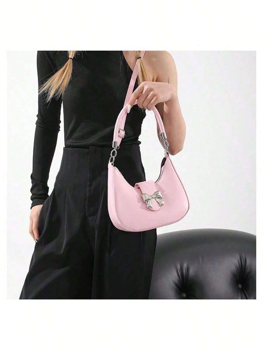 Bolso cruzado para mujer - Rosa - Ver 1