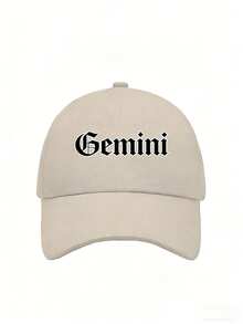 1pc Children's Baseball Cap, 12 Zodiac Animal Patterns, Soft Crown Design, Versatile Sun-Shading Baseball Cap, Quality Curved Brim, Breathable & Non-Stuffy, Suitable For Ages 3-16 - Beige - View 11