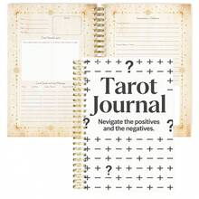 A5 Spiral Bound Tarot Journal - 106 Pages With Card Spread Lists, Moon Phase Tracker, Mystical Insights And Spiritual Growth Notes - A5 - View 17