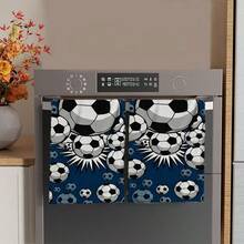 2/4/48pcs 2026 World Cup Football Pattern Print Kitchen Towels - Super Soft, Highly Absorbent Polyester Dish Towels & Hand Towels, Ideal For Holiday, Kitchen, Party Decor - Multicolor - View 11