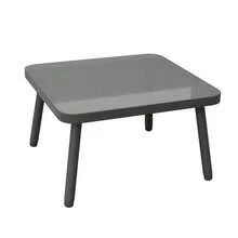 Ensemble de jardin en fer forgé, ensemble de mobilier de jardin en corde verte, ensemble de mobilier de jardin en forme de L, ensemble de salon de jardin en corde verte avec coussins d'assise, pieds réglables, 2 canapés et 1 table - Gris - Voir 10