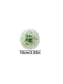 1/10/20個鼠尾草綠紙花球，婚禮懸掛式紙花球裝飾，漸層綠色紙花球，大型懸掛派對裝飾，適用於婚禮、生日、嬰兒洗禮、新娘洗禮、嘉年華、花園派對和房間背景裝飾，婚禮裝飾，節日活動配件 - 淺綠色 - 查看 8
