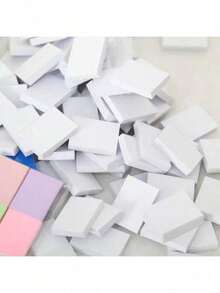 1:12 Scale Mini White Blank Books, Dollhouse Decor, Miniature Fake Books, Dollhouse Study Accessories, BJD Doll Supplies, DIY Craft And Photography Props - Multicolor - View 11