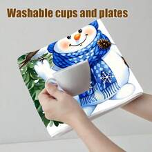 2pc Hand Towels, Kitchen Dishwashing Towels, 16*24in, Super Absorbent, Durable, Decorative Hand Towels For Kitchen & Bathroom, Ideal Housewarming, Birthday Or Gift - White - View 5