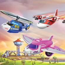 Spin Master Spin Master Bộ đồ chơi máy bay trực thăng Paw Patrol, máy bay cứu hộ + mô hình nhân vật, quà sinh nhật cho bé trai và bé gái. - Nhiều màu - Xem 8