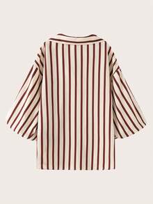 Women Blouses & Shirts - Whole Grain Coffee - View 2