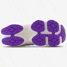 New Balance NB 9060 Low Top Kids' Running Shoes Red Violet Unisex GC9060EP | Cushioned Performance, Lightweight Comfort - Pale Purple-yellow - View 4