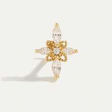 1对时尚简约钻石星星耳钉，适合女性日常佩戴 - 星星 - 查看 7