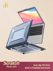 Ốp lưng D8, ốp lưng PC TPU, ốp laptop nữ dễ thương, bảo vệ mỏng nhẹ, chống trầy xước, chống bám vân tay, trong suốt mờ, kiểu dáng thời trang, tương thích với MacBook Air 13 13.6 inch, M1 M2 M3 Air Case, A2681 A3113 A2337 A1932 A1466. - Xem 23