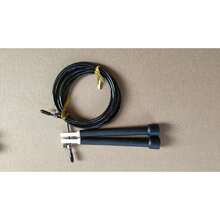Parameter Cuerda para Saltar de Alto Rendimiento, 3m, Mango de 15.5cm,44459923 - Blanco y Negro - Ver 2