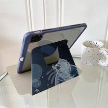 1PC 360° Rotating Multi-Angle Viewing Stand Protective Tablet Case Compatible With IPad Air 6/5/4 &10 (10.9 Inch) - Compatible With IPad Pro 2024,Air M3/A16 2025, Compatible With Samsung For Galaxy Tab S9 FE/S8 Plus/S7/S10 - Ideal For Work, Travel, And Home Relaxation,Compatible With SAMSUNG,Compatible With XIAOMI - Multicolor - View 5