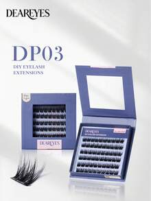DearEyes DP-03 DIY Self-Adhesive False Eyelash Clusters - View 1