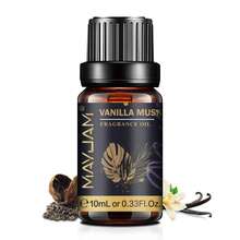 MAYJAM 10毫升/0.33液盎司香水精油滚珠香水，持久留香，香型包括：棕榈玫瑰、白麝香、椰子香草、乖乖女、沉香木、香草麝香、天使、璀璨水晶、性感炸弹、琥珀浪漫、草莓、樱桃、清新亚麻、泡泡糖、海风 - scent - 查看 36