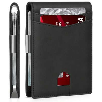 Ví nam cao cấp bằng sợi carbon RFID, ví đựng tiền mỏng nhẹ, ví đựng thẻ cho nam, ví nhỏ gọn cho nam giới, ví đựng tiền nam, ví đựng tiền mặt.