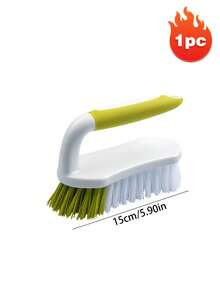 2pcs/Set Powerful Hand-Held Cleaning Brush With Stiff Bristles And Non-Slip Soft Handle, Suitable For Daily Cleaning In Indoor And Outdoor Environments Such As Bathroom, Kitchen, Carpet, Floor, Bathtub, Car, Etc. - Multicolor - View 13
