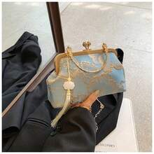 Women Evening Bags - Blue - View 6