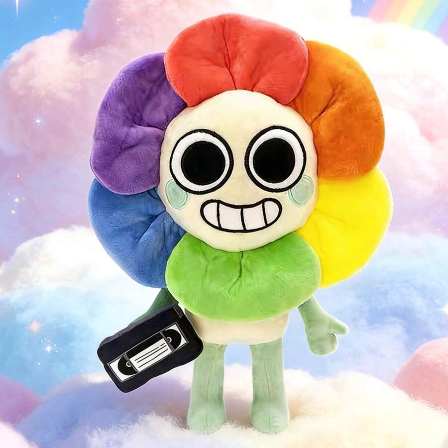 New Arrival Plush Doll 2026 – Dandy's World Designer Plush Doll | Artistic Collection Stuffed Animal Set | High-Quality Suede Abstract Art Plushie | Cute Aesthetic Room Decor For Teens & Adults | Christmas Thanksgiving Gift Idea - Dandy - 查看 1