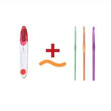 4pcs Colorful Thread+4pcs Scissor Crochet Set, Used For DIY Knitting And Crochet Sweater Scarves, Halloween Decorations, Crochet Supplies, Halloween Decorations, Gift Crochet Sets, Guest Wedding Handmade Gifts, Mother's Day Teacher's Day Gifts - A49 - 查看 9