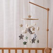 Baby Toys, Baby Mobile Crib, Handmade Animal Theme Bed Bell, Cute Shaped Toys, Educational, Enhances Children's Hand-Eye Coordination, Prevents Myopia, Suitable For Children's Room Decoration, Mixed Colors, Newborn Bed Bell, Best Gift For Parent-Child Interaction, Birthday Gift, Christmas Gift - Multicolor - View 7