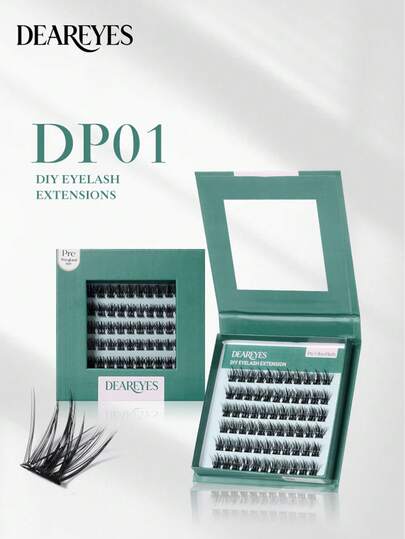 Bộ nối mi tự nhiên dạng sương mỏng DIY DP-01