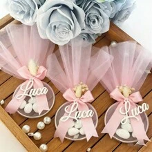 10/20 Stück Silber/Gold Spiegel Taufe Gastgeschenk Etiketten mit Bändern, Platzkarten, Taufe Souvenirs, personalisierte Hochzeitsgast Namensschilder, sportlich, personalisiertes Geschenk, einzigartiges Geschenk - Verschiedenfarbig - Übersicht 15