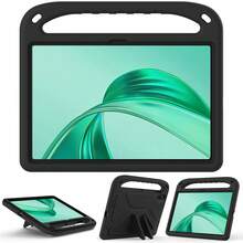 EVA防震手持平板电脑保护套，兼容Galaxy Tab S11/S10 Lite/S10 FE/S9 FE/A11/A11+/荣耀平板X8a/X8/X9A/X9/MatePad SE 11/11.5 S/Tab One/K9 M8/M9/M10/M11/P11/P12 12.7 2023/Idea Tab 112025/Xpad 11英寸 X1101(2024)/Pad 2 11英寸/小米平板SE 11英寸/5/6/7/7 Pro，带支架（不含手写笔，部分型号带有笔槽） - 黑色 - 查看 8
