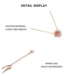 Swarovski Ladies Necklace, A Gift Suitable For Girlfriend - Pink 5514488 - View 7